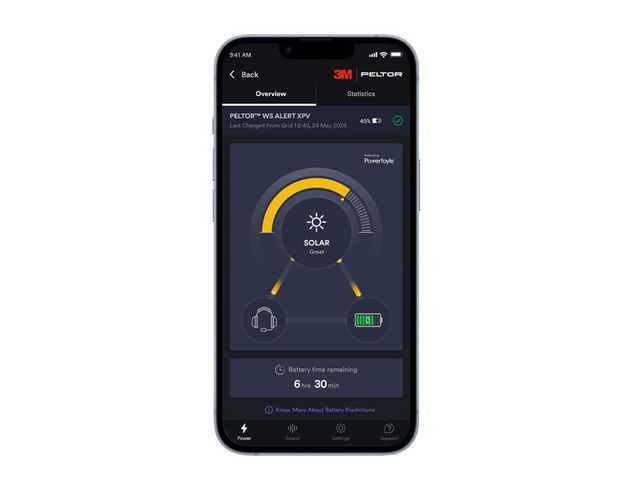 Hörselkåpa 3M PELTOR WS Alert XPV