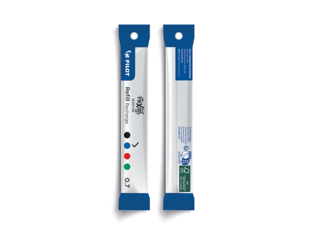 Refill PILOT Frixion zone 0,7mm blå