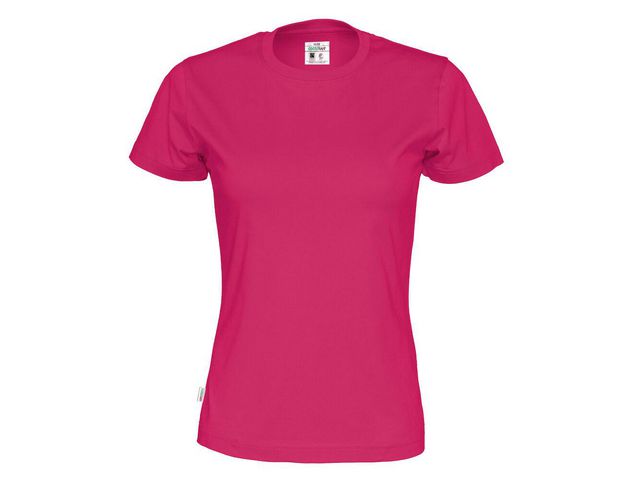 T-shirt COTTOVER dam GOTS cerise S