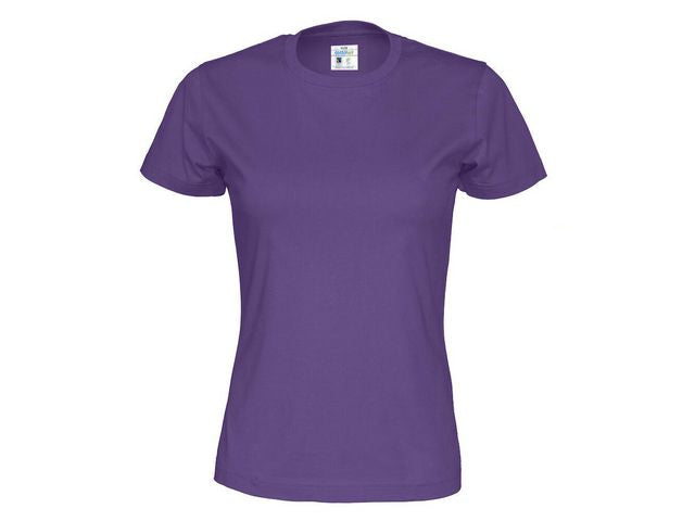 T-shirt COTTOVER dam GOTS lila M