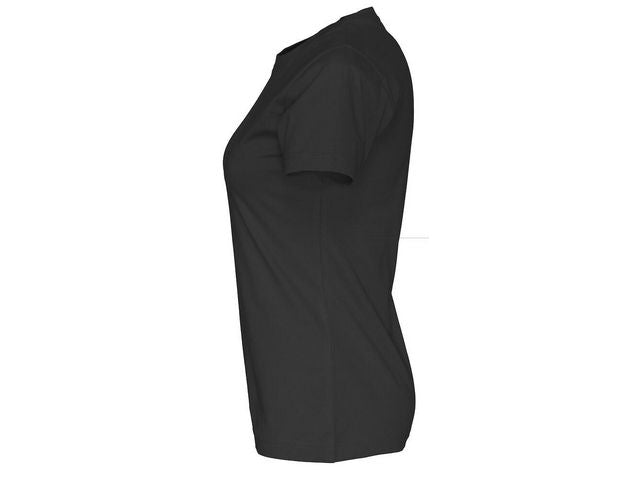 T-shirt COTTOVER dam GOTS svart 4XL