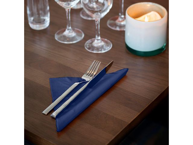 Servett TORK Mjuk 3-lag m.blå 150/fp