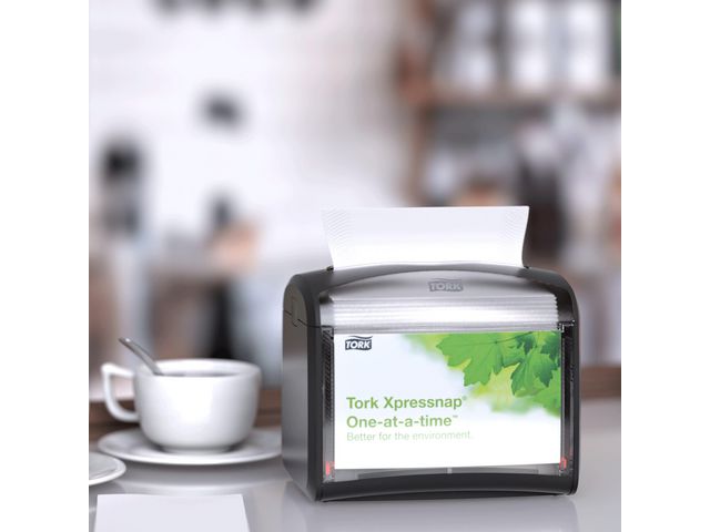 Dispenser TORK N4 Xpressnap S svart