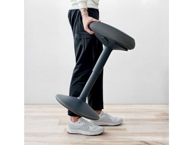 Ståpall LEITZ Ergo mörkgrå