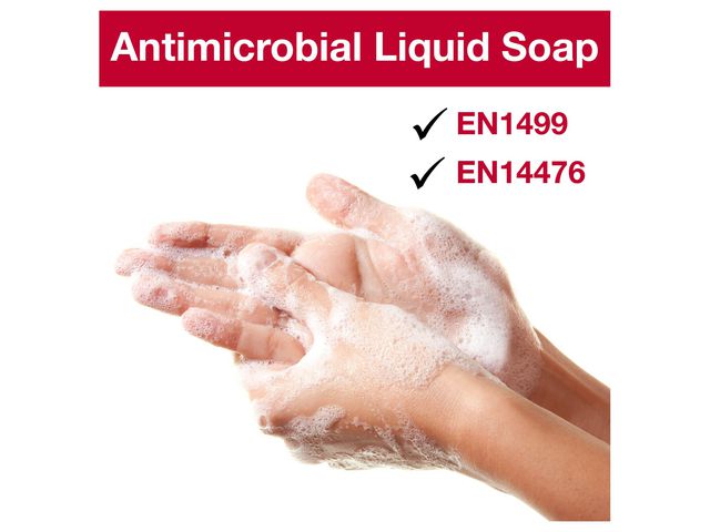 Tvål TORK S1 Antimikrobiell Flyt. 1L