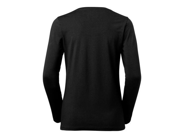 T-shirt långärmad Lily svart M Dam