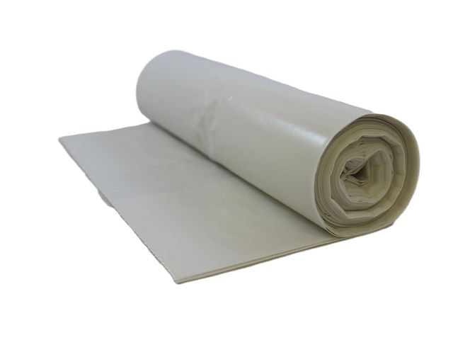 Plastsäck LDPE 70L 18my vit 50/rl