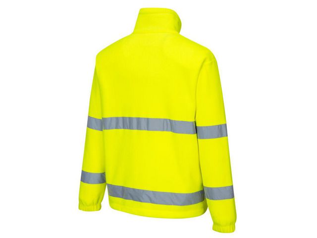 Fleecetröja Hi-vis PW F250 gul 3XL