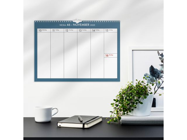 Väggkalender Veckoplan 25/26