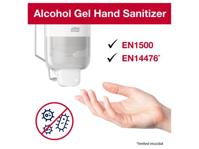 Handdesinfektion TORK S1 Salubrin Gel 1L