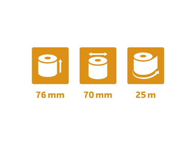 Kvittorulle Kopia 76x70x12mm