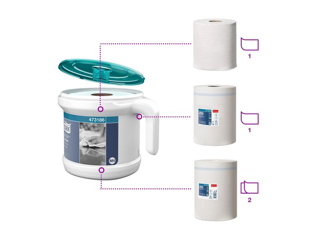 Dispenser TORK Reflex Bärbar startpack