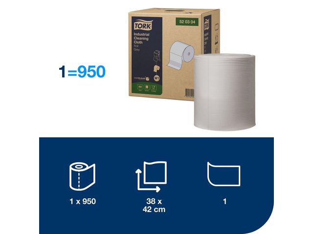 Rengöringsduk TORK Pre W1 Flex 361m