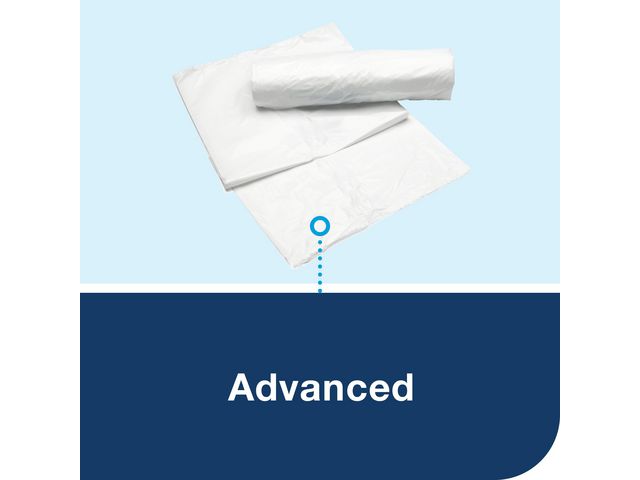 Papperskorg TORK B2 20L Vit