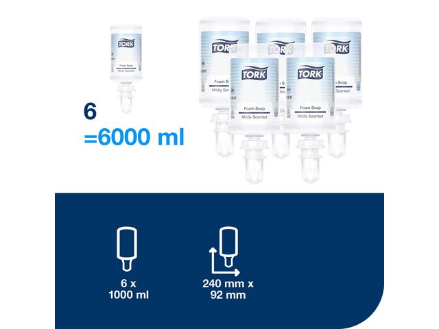 Skumtvål TORK S4 Mild 1L