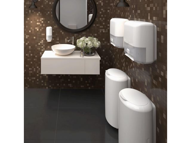 Papperskorg TORK B1 50L vit