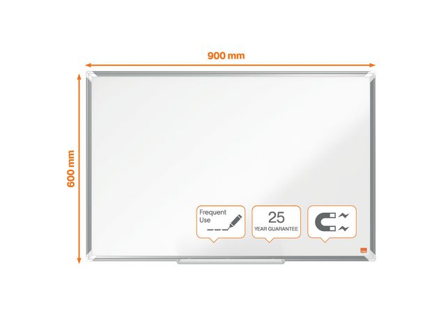 Whiteboard NOBO premium emalj 90x60cm