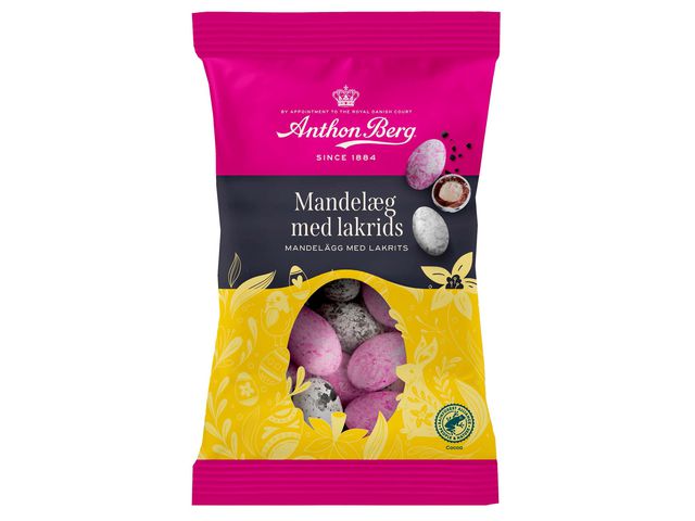 Mandelägg ANTHON BERG Lakrits  80g