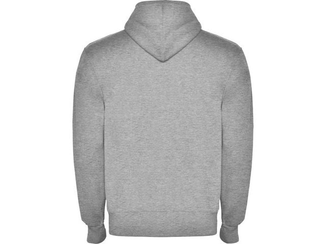 Hoodie zip ROLY Montblanc uni gråmel L