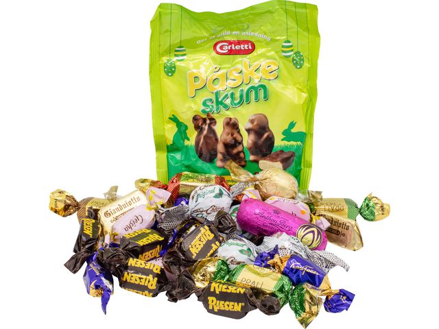 Påskägg HULTEN Premium inslaget 385g
