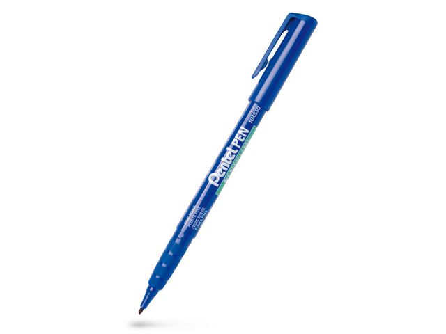 Märkpenna PENTEL perm. fine 2,0mm blå