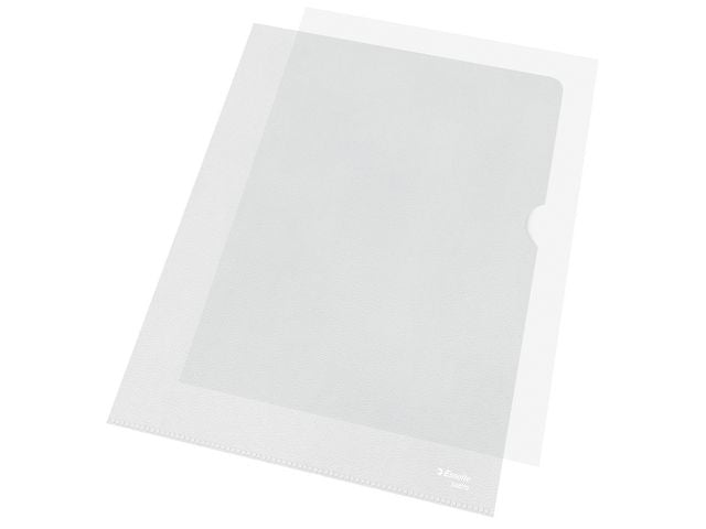 Aktmapp ESSELTE kraftig A4 0,18 ofärgad