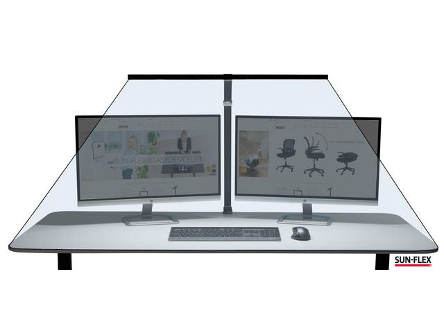 Lampa SUN-FLEX Screenlite svart