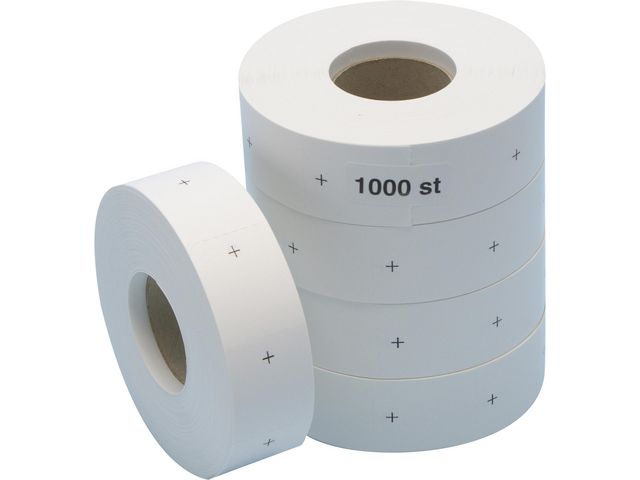 Kartongetikett 30x36mm neutral 5rl/fp