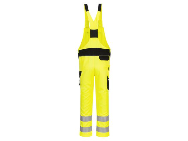 Hängselbyxa varsel PW PW244 kl2 gul 3XL