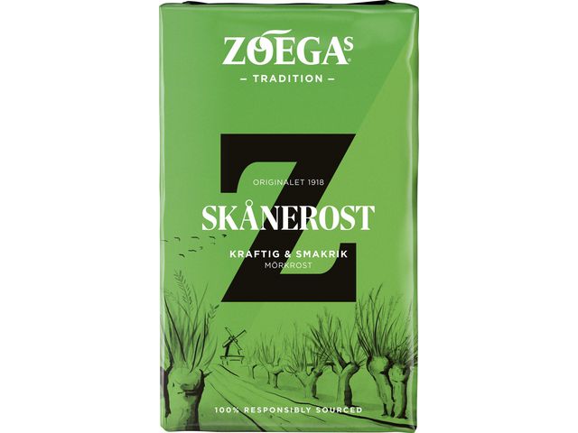 Kaffe ZOÉGAS Skånerost 450g
