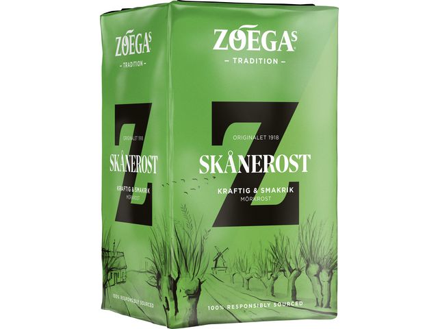 Kaffe ZOÉGAS Skånerost 450g