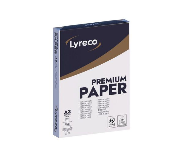 Kop.ppr LYRECO Premium A3 80g oh 500/fp