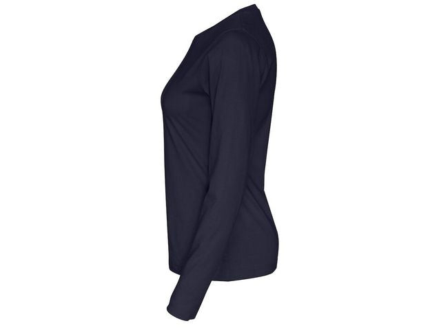 T-shirt LÄ 141019 GOTS dam marin XL