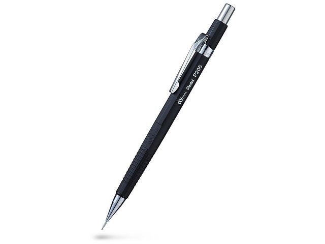 Stiftpenna PENTEL P205 0,5mm svart
