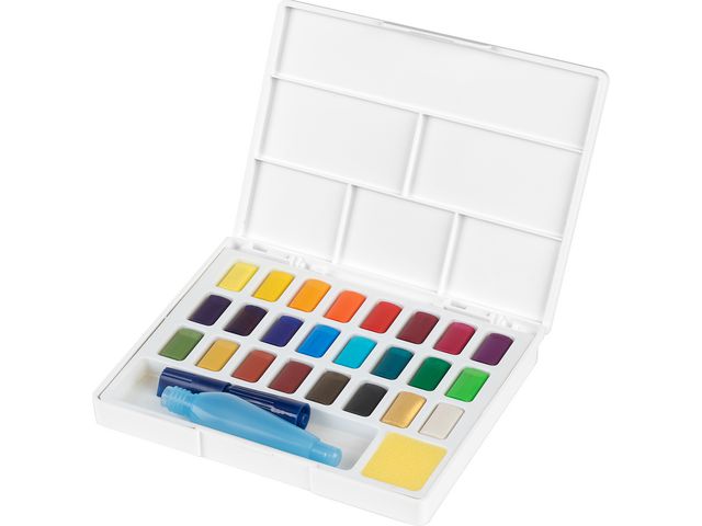 Vattenfärg FABER CASTELL 24 färger