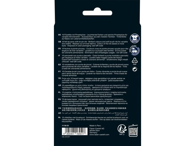 Fiberpenna Black Edition 10/fp