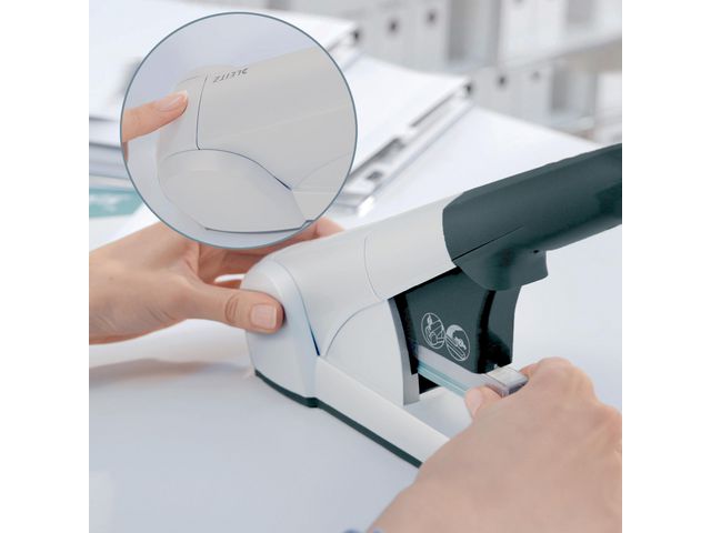 Blockhäftare LEITZ 80 ark silver