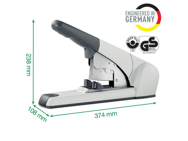 Blockhäftare LEITZ HD120 grå