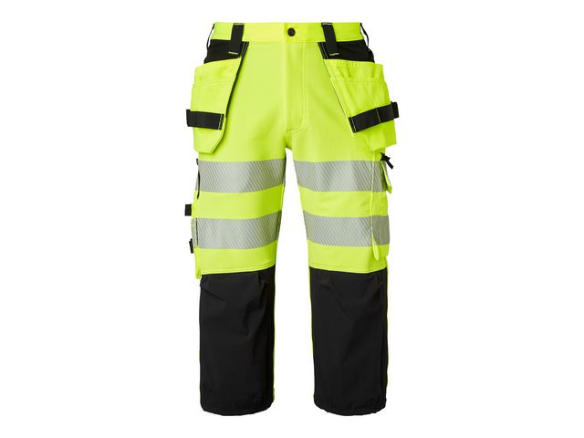 Hantverksbyxa 3/4 stretch varsel kl2 C56