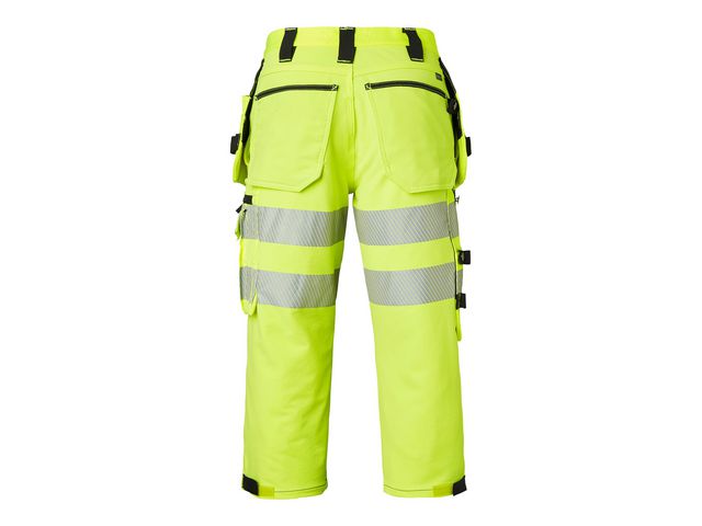 Hantverksbyxa 3/4 stretch varsel kl2 C48