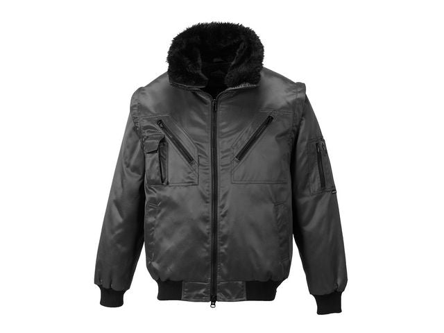 Pilotjacka PORTWEST PJ10 svart 2XL