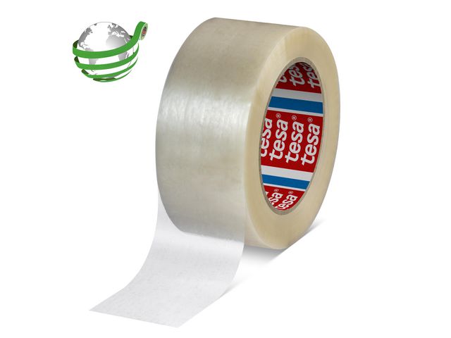 Packtejp TESA 60418 PET 132x50mm klar