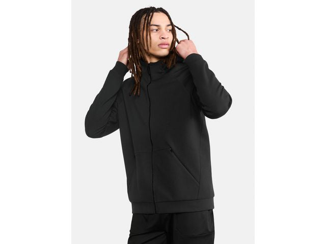 Hoodie zip CRAFT Adv Join svart XS