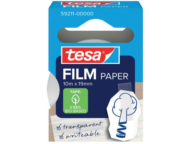 Kontorstejp TESA film paper 10mx19mm