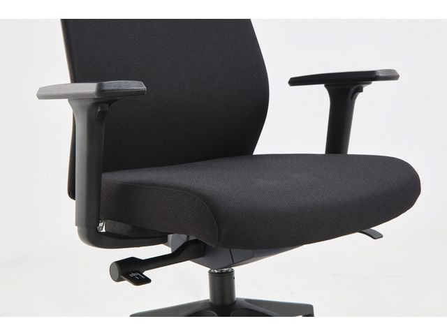 Kontorsstol LYRECO Phoenix synk svart