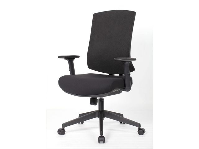 Konstorsstol LYRECO Orion II tyg