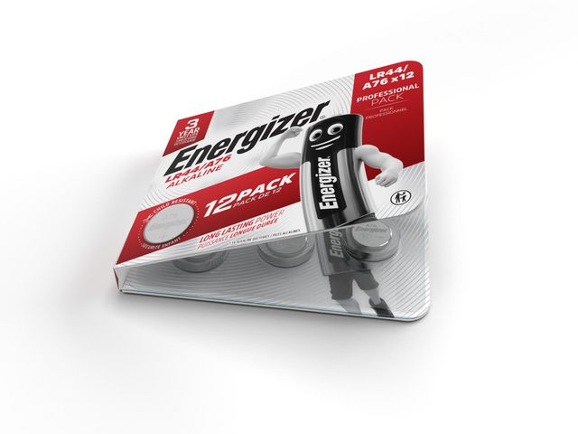 Batteri ENERGIZER A76/LR44 12/fp