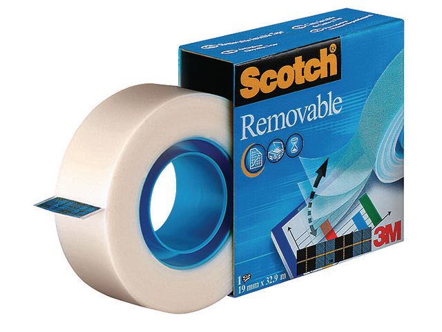Dokumenttejp SCOTCH 811 19mmx33m
