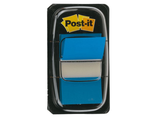 Index POST-IT 25,4x43,2mm kornblå 50/fp