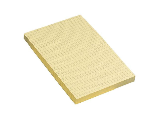 Memoblock POST-IT rutat 102x152 gul